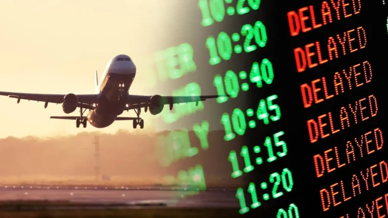 flight cancelled or delayed